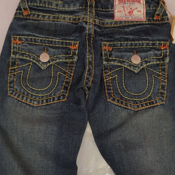 True Religion Boot Cut Jeans Size 27 Inseam 33 New with Tags - Picture 9 of 12